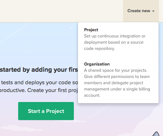 Create project
